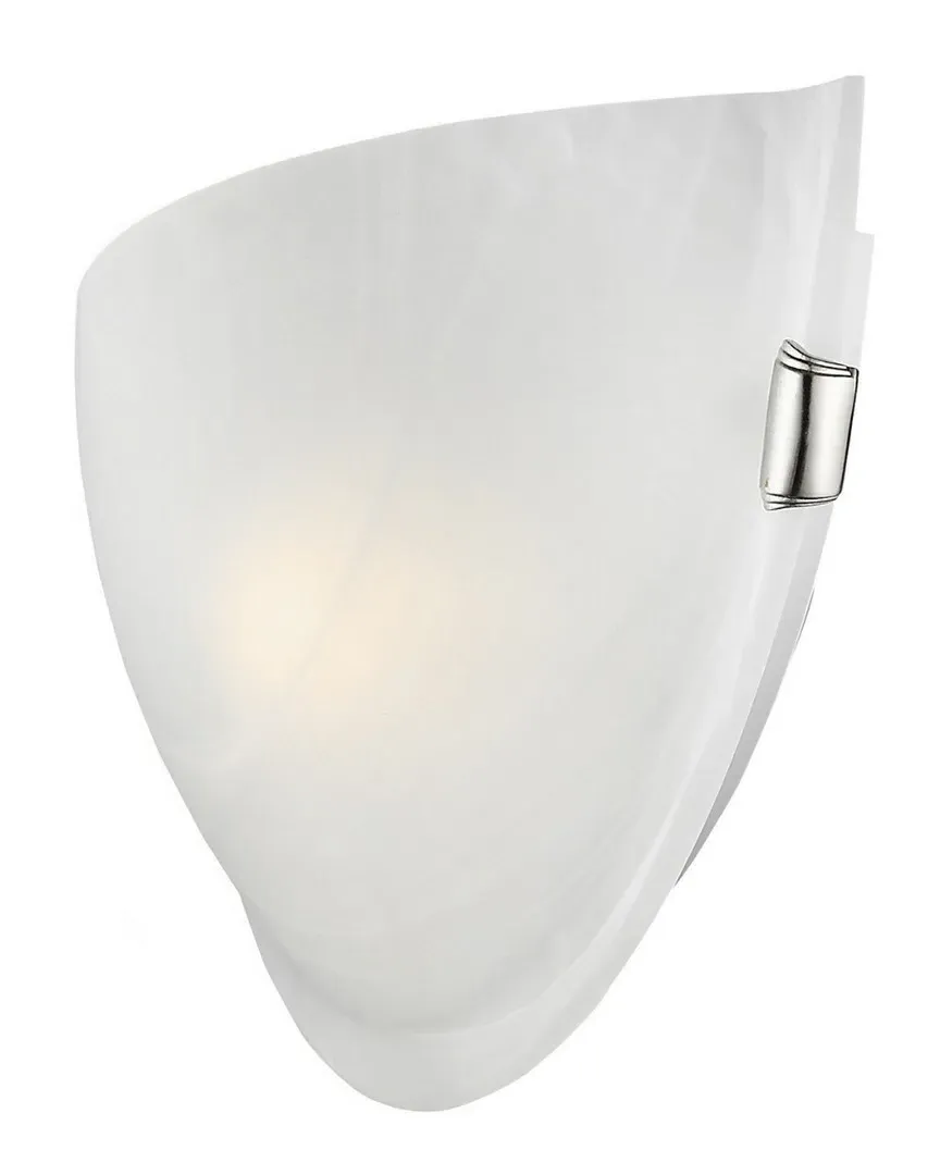 Oasis 1-Light Wall Sconce - Brushed Nickel, Steel
