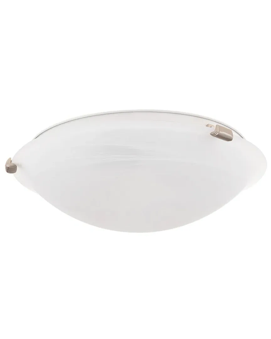 Oasis 3-Light Flush Mount - Brushed Nickel, Steel image