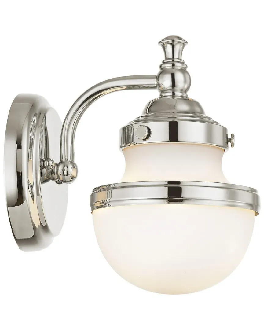 Oldwick 1-Light Bath Light - Polished Chrome, Steel image