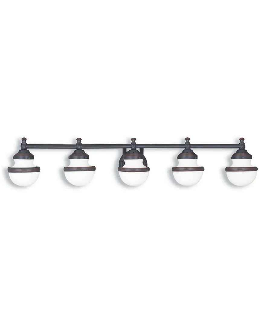 Oldwick 5-Light Bath Light - Olde Bronze, Steel image