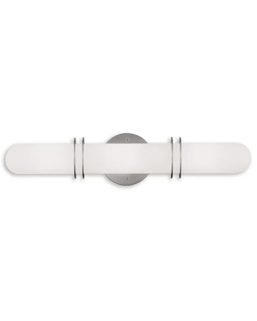 Pelham 3-Light Bath Light - Brushed Nickel, Steel image