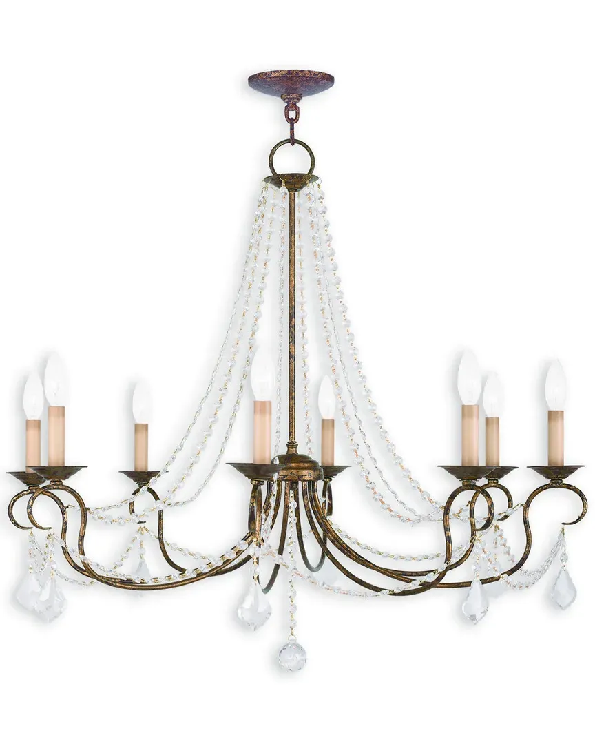 Pennington 8-Light Chandelier - Venetian Golden Bronze, Steel image
