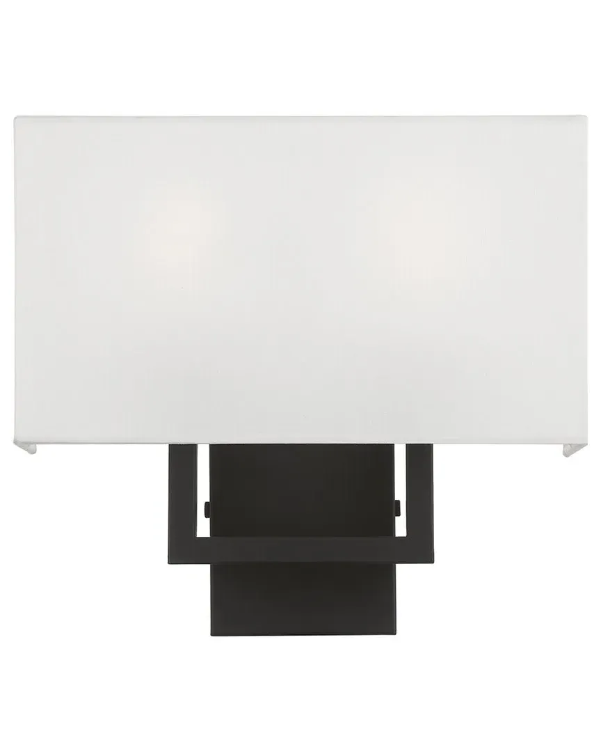 Pierson 2 Light ADA Sconce - Black