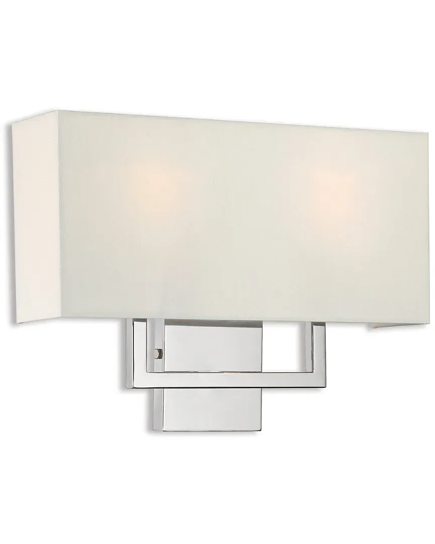 Pierson 2 Light ADA Wall Sconce - Polished Chrome, Steel