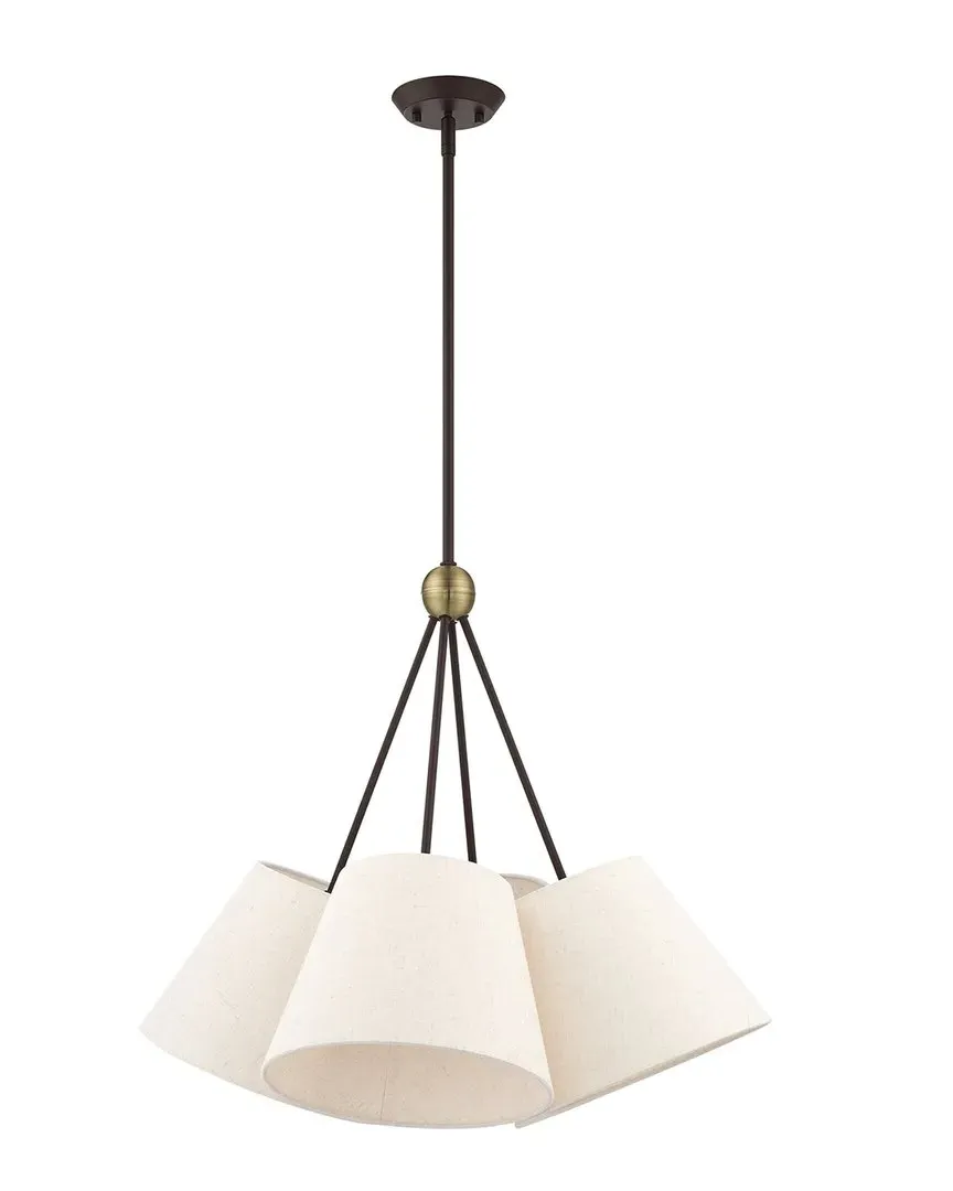 Prato 4-Light Chandelier - Bronze, Steel