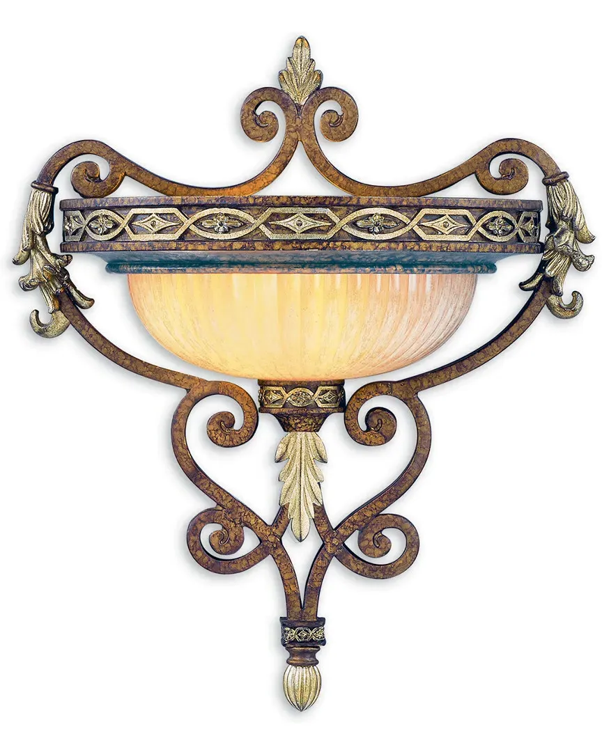 Seville 1-Light Wall Sconce - Palatial Bronze