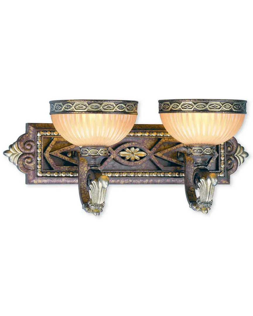 Seville 2-Light Bath Fixture - Palatial Bronze image