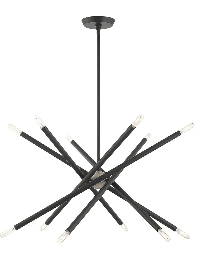 Soho 12-Light Pendant Lantern - Scandinavian Gray, Steel