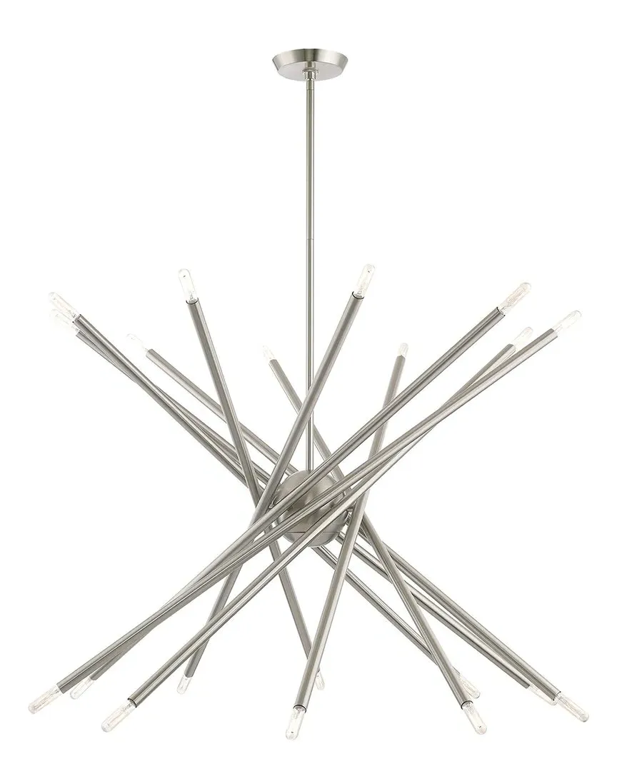 Soho 20-Light Pendant - Brushed Nickel, Steel image
