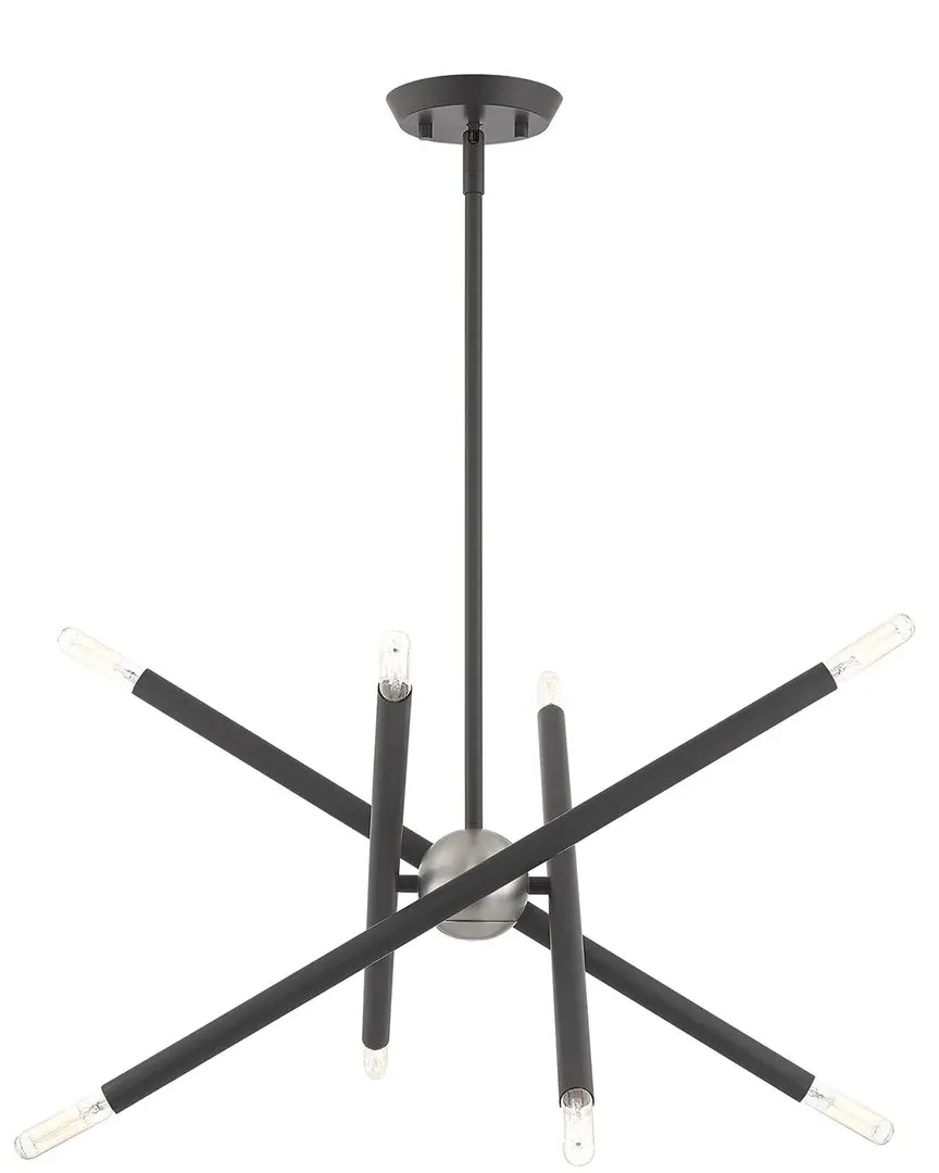 Soho 8-Light Pendant - Scandinavian Gray, Steel