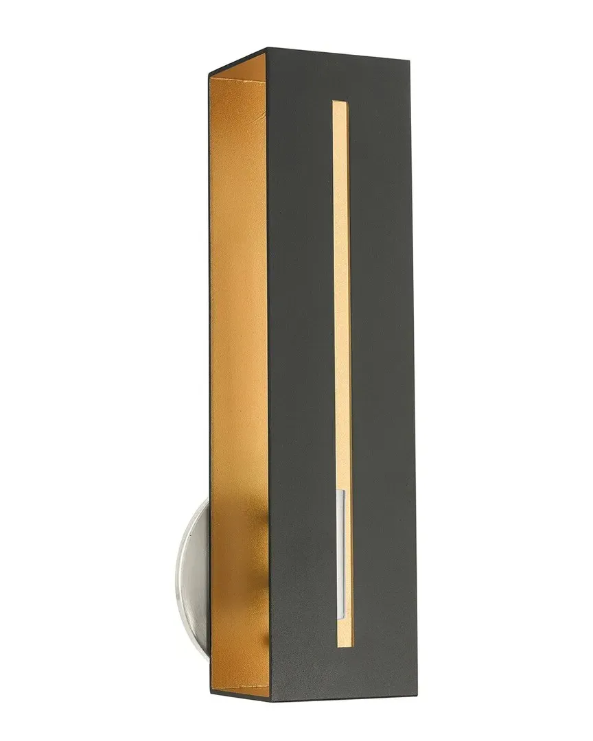 Soma Wall Sconce - Black, Steel