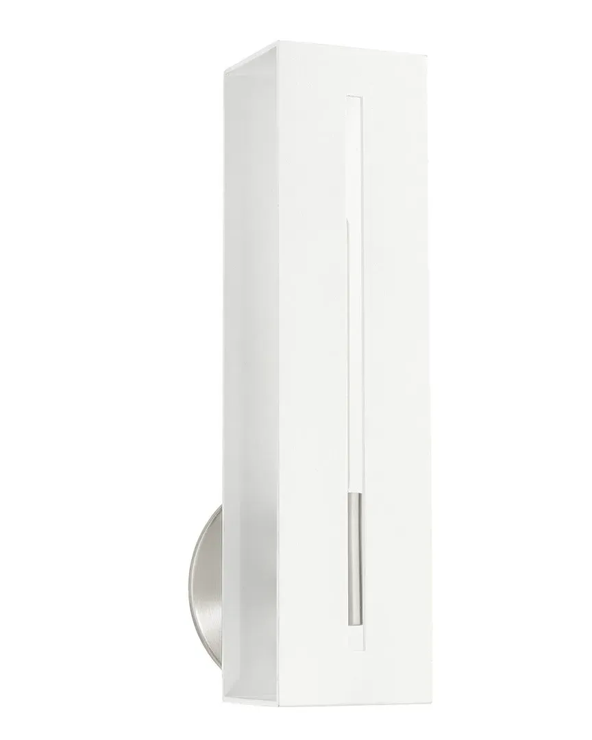 Soma Wall Sconce - White, Steel image
