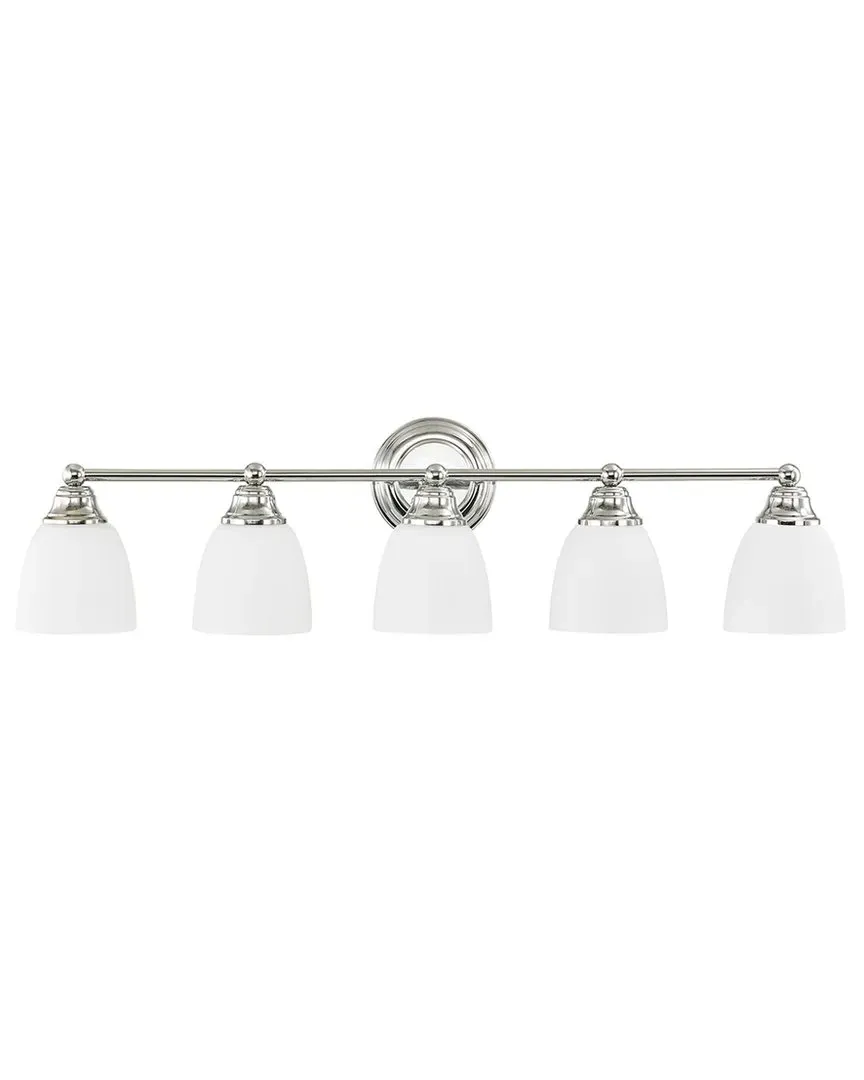 Somerville 5-Light Bath Light - Polished Chrome, Steel image