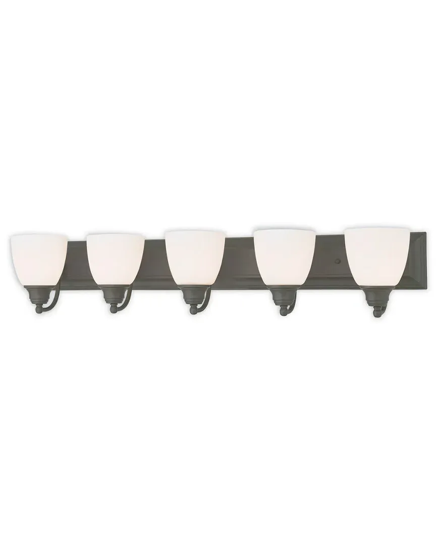 Springfield 5-Light Bath Light - Bronze, Steel image