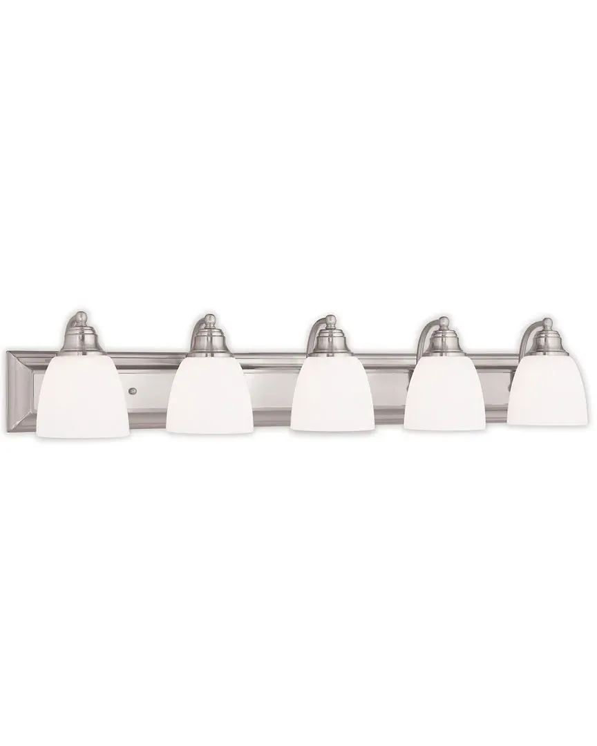 Springfield 5-Light Bath Light - Brushed Nickel, Steel