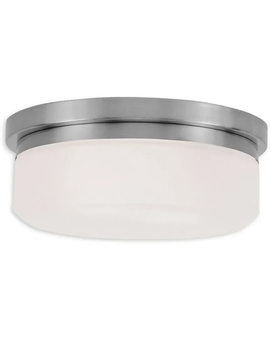 Stratus 2-Light Ceiling Mount - Brushed Nickel, Steel image