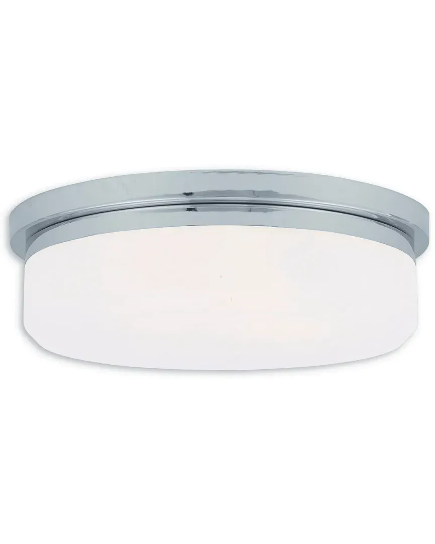 Stratus 3-Light Ceiling Mount - Chrome