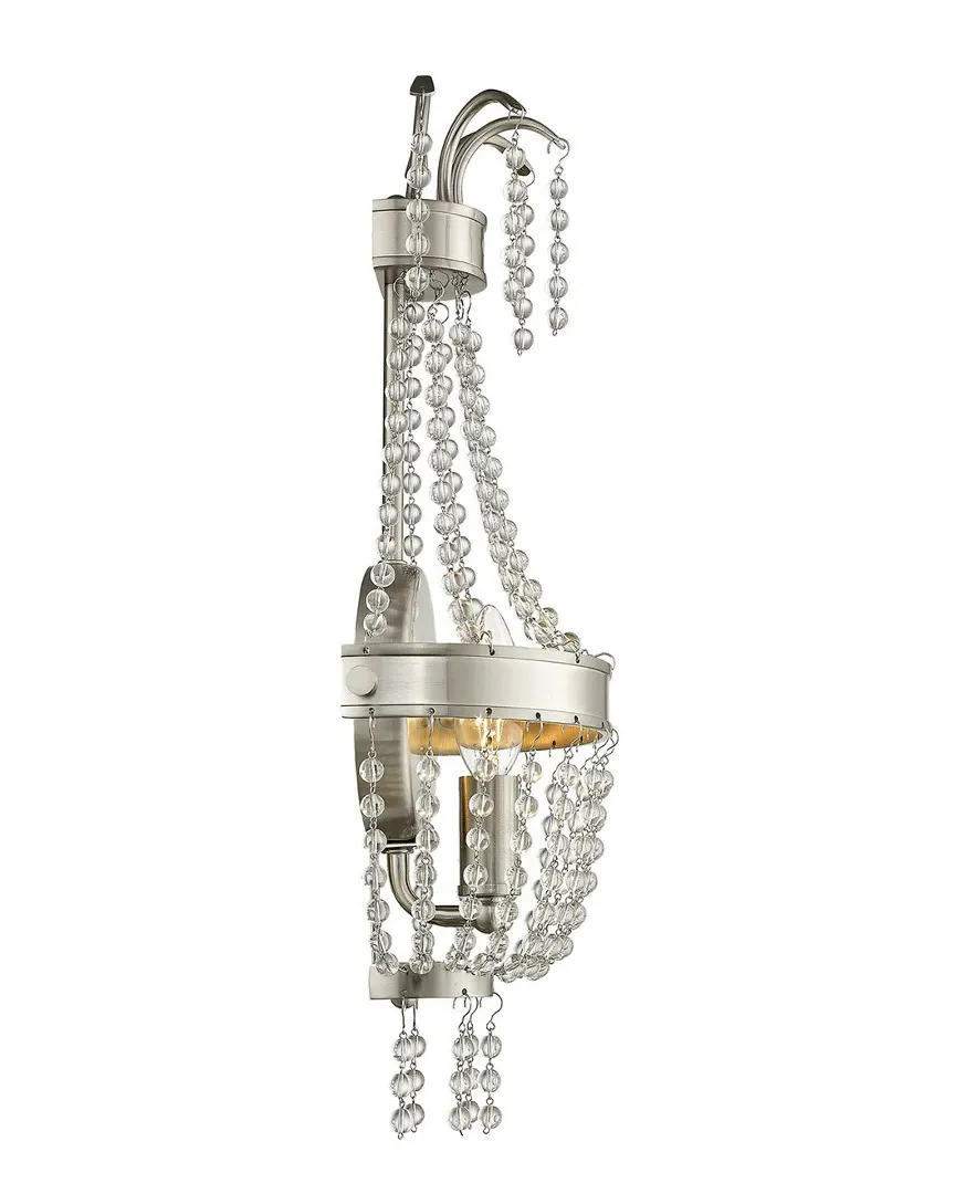 Valentina 1-Light Wall Sconce - Brushed Nickel, Steel image