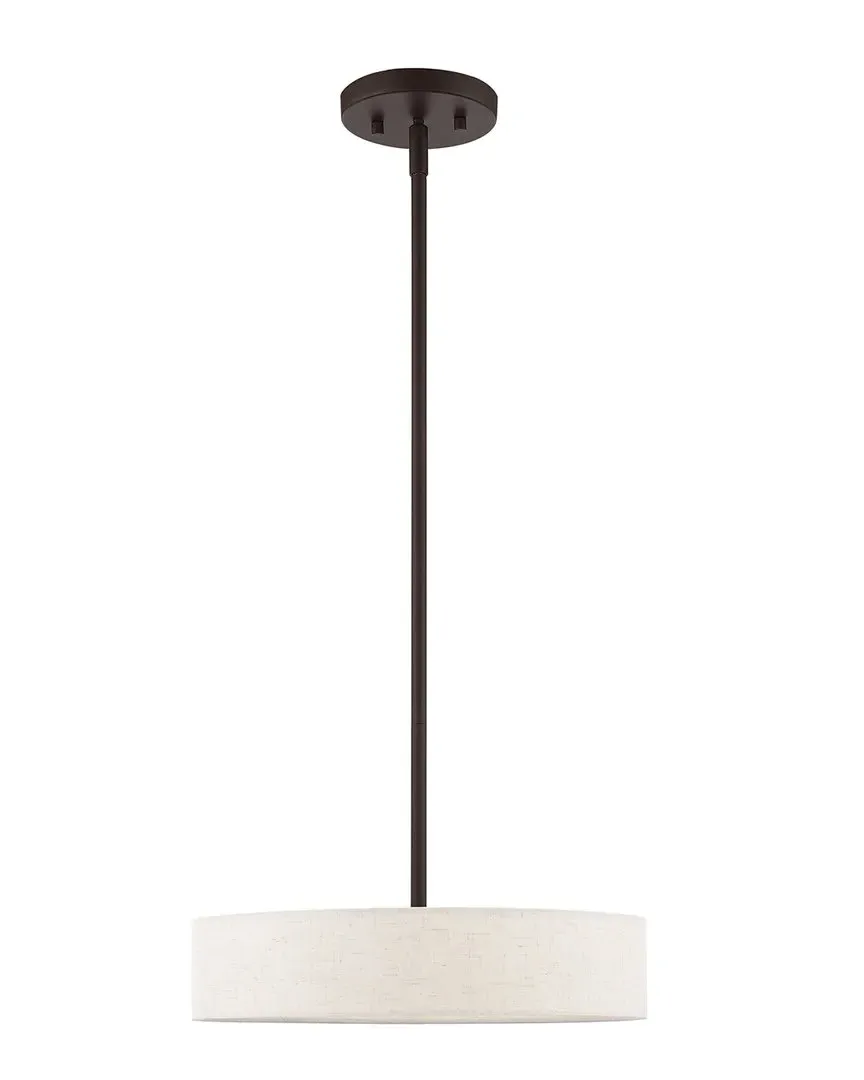 Venlo 4-Light Drum Pendant - Bronze, Steel