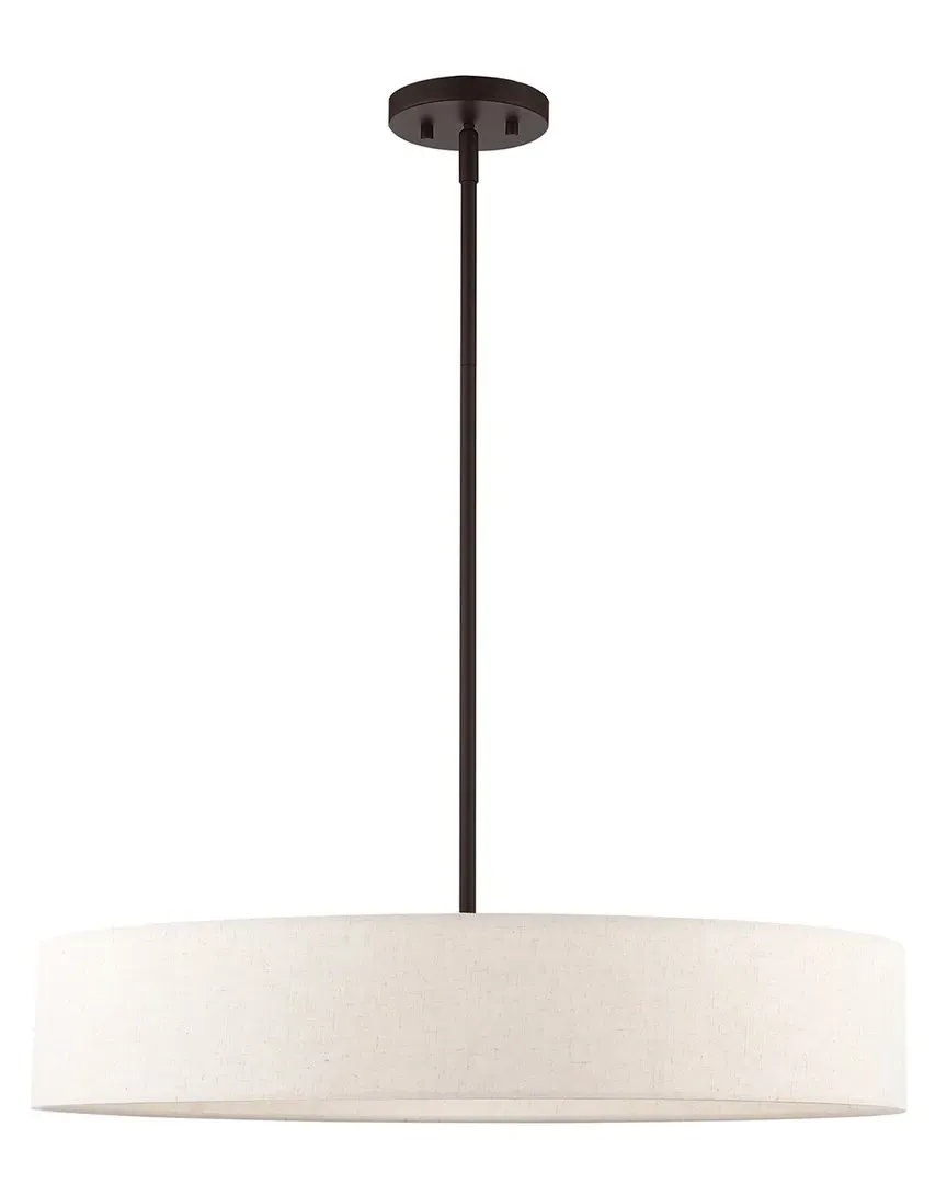 Venlo 5-Light Drum Pendant - Bronze, Steel