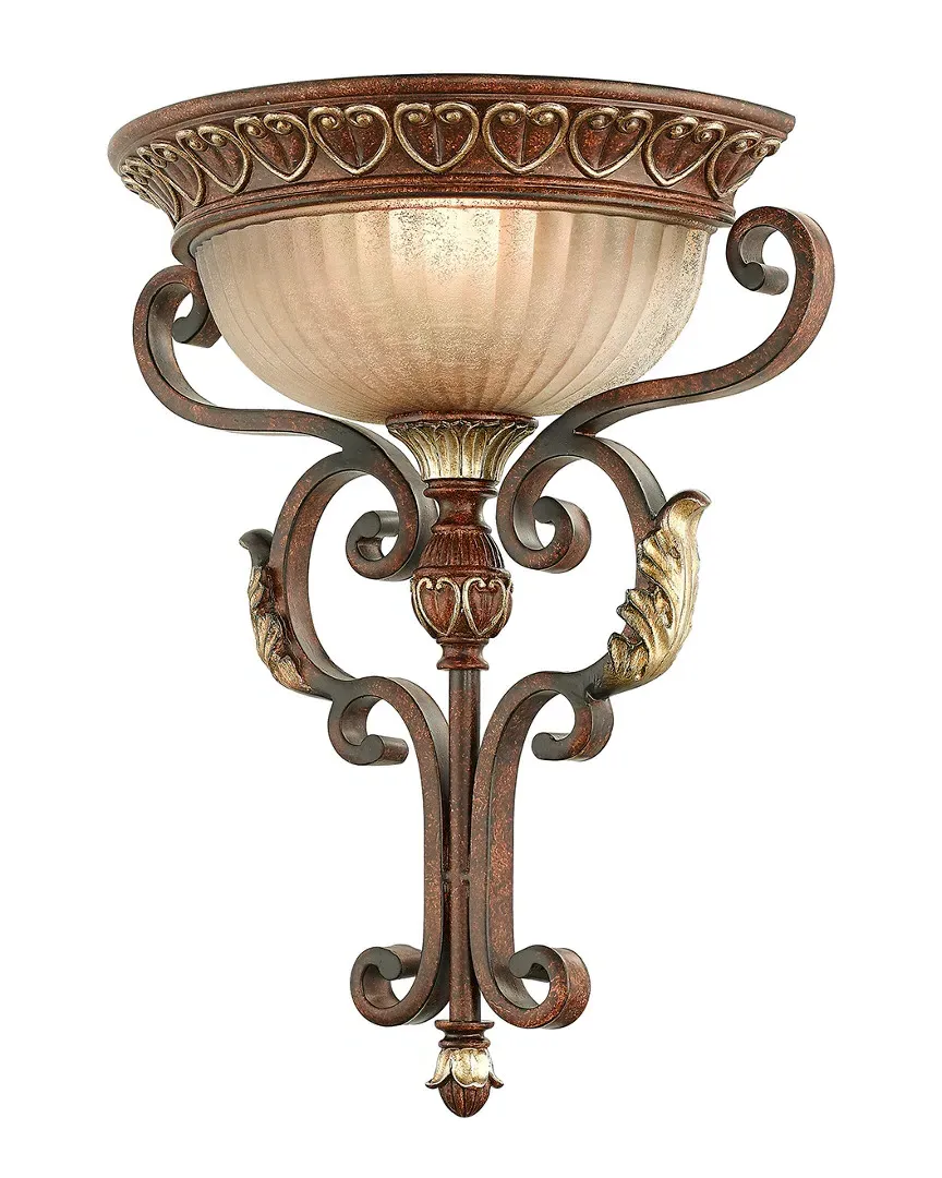 Villa Verona 1-Light Wall Sconce - Verona Bronze