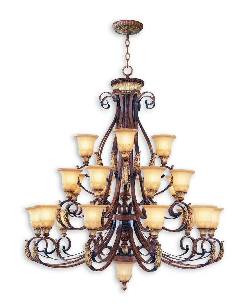 Villa Verona 23-Light Chandelier - Verona Bronze