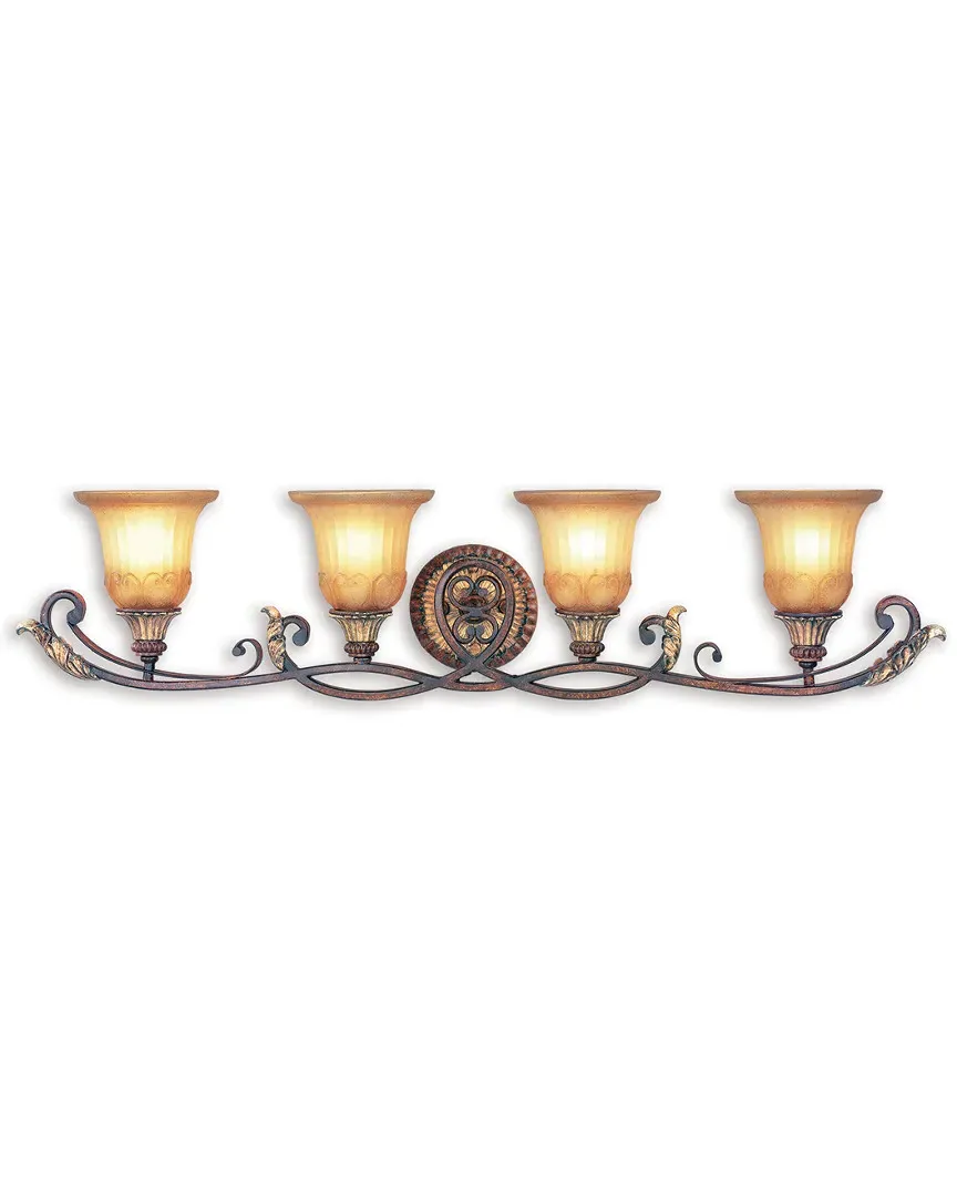 Villa Verona 4-Light Bath Light - Verona Bronze
