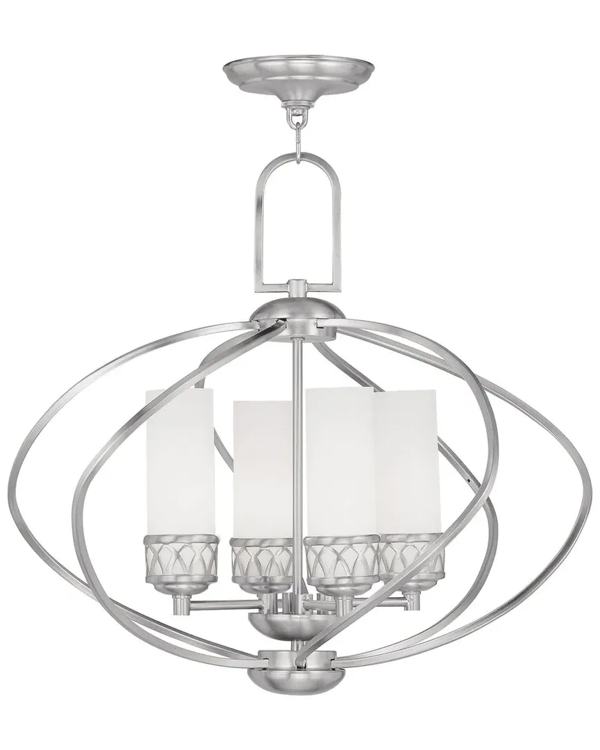 Westfield 4-Light Chandelier - Brushed Nickel, Steel image