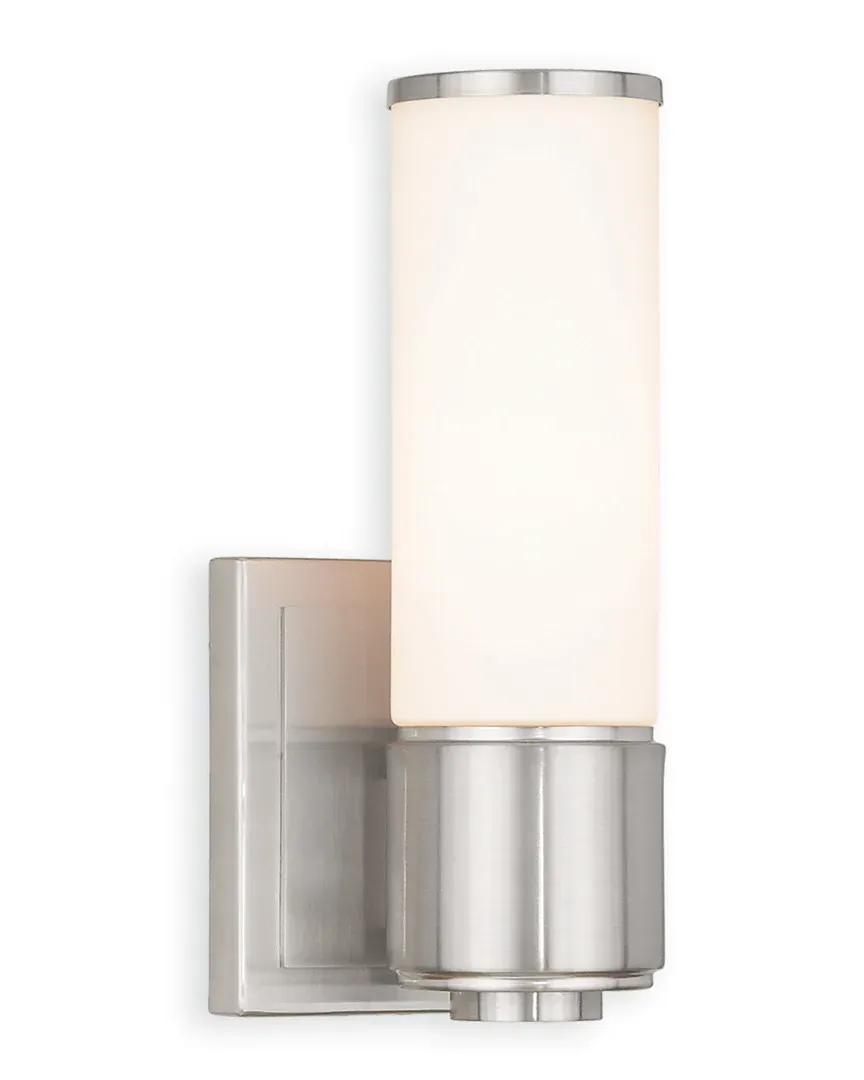 Weston 1-Light Wall Sconce - Brushed Nickel, Steel image