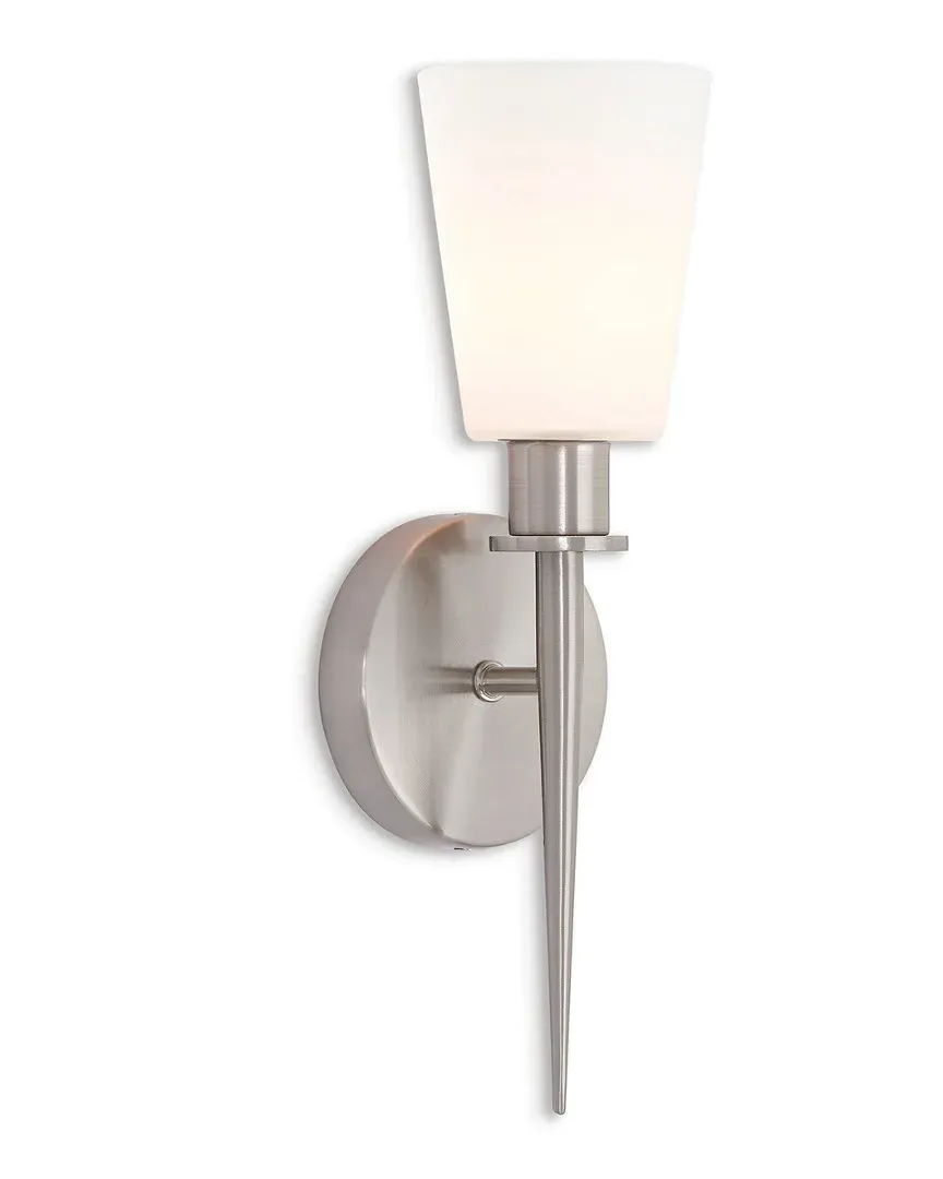 Witten 1 Light Wall Sconce - Brushed Nickel, Steel