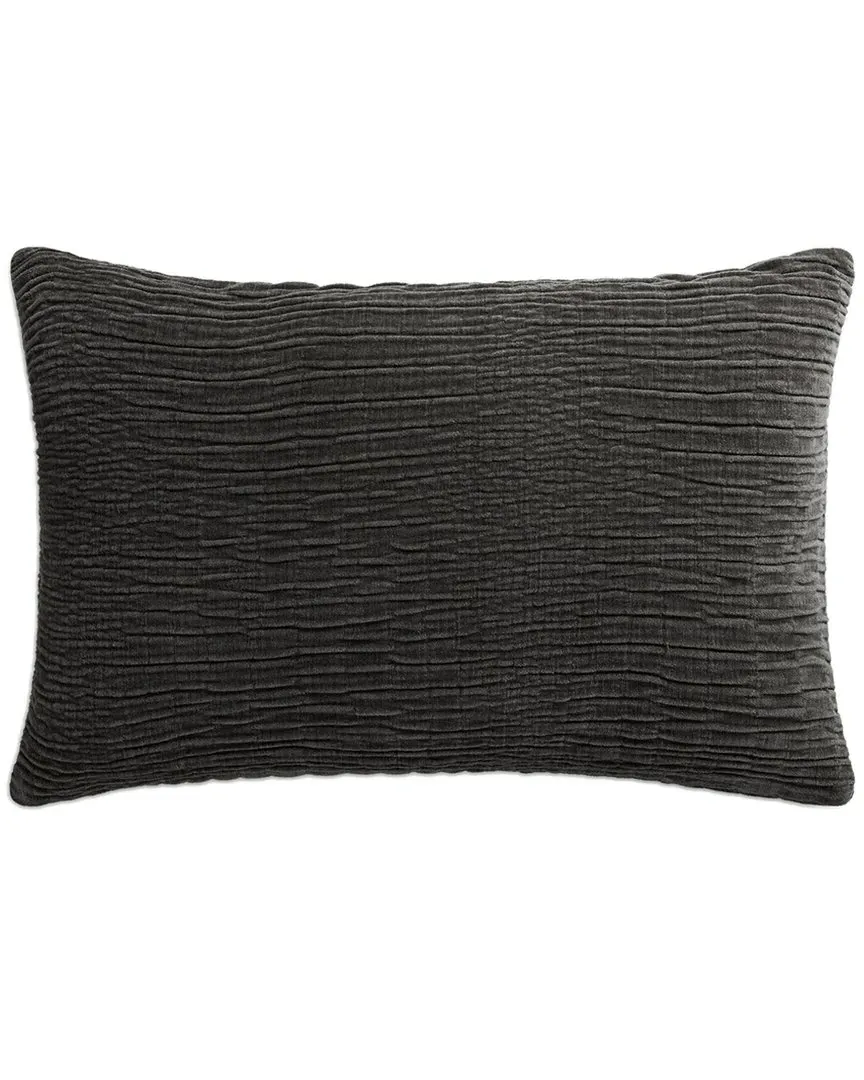 13in x 21in Throw Pillow with Removable Cover - Grey, Polyester