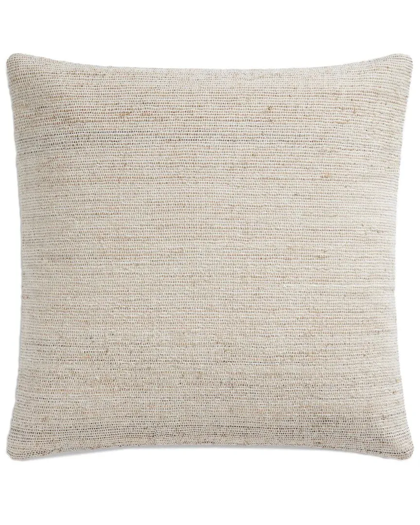 18x18 Throw Pillow with Cover - Brown, Hemp