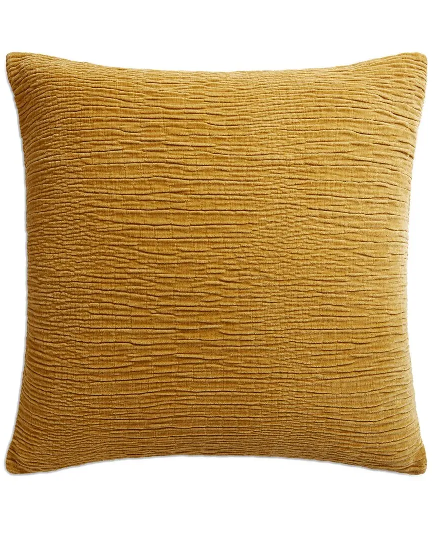 22in Square Throw Pillow with Cover - Gold, Polyester