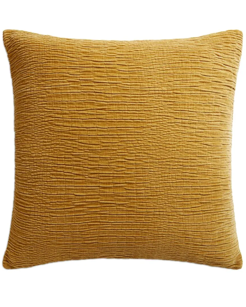 22in Square Throw Pillow with Cover - Gold, Polyester