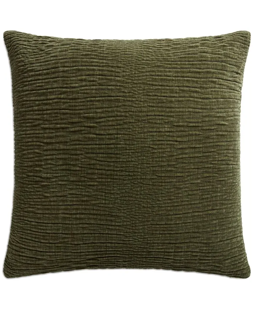 22in Square Throw Pillow with Cover - Green, Polyester