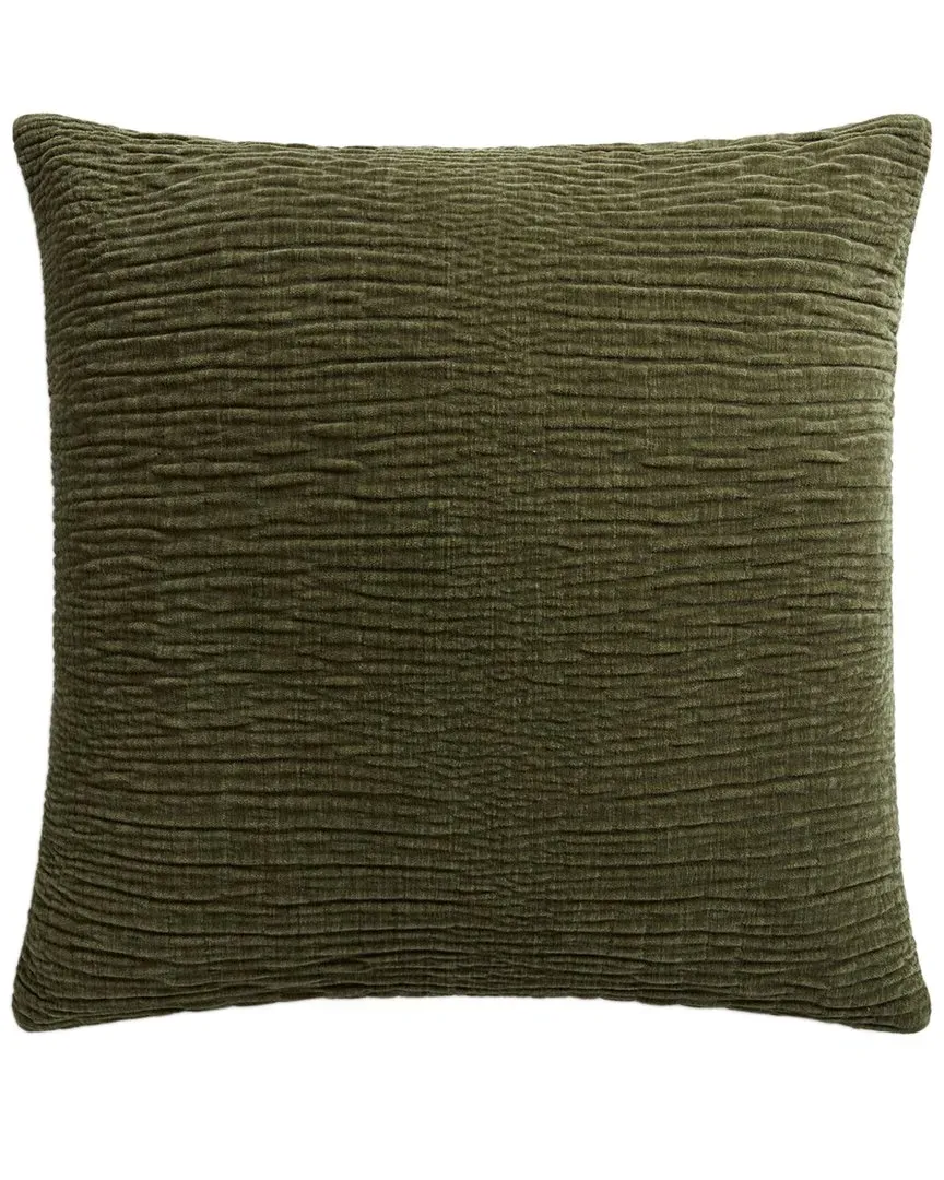 22in Square Throw Pillow with Cover - Green, Polyester