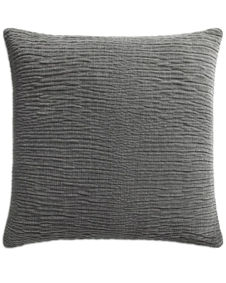 22in Square Throw Pillow with Cover - Grey, Polyester