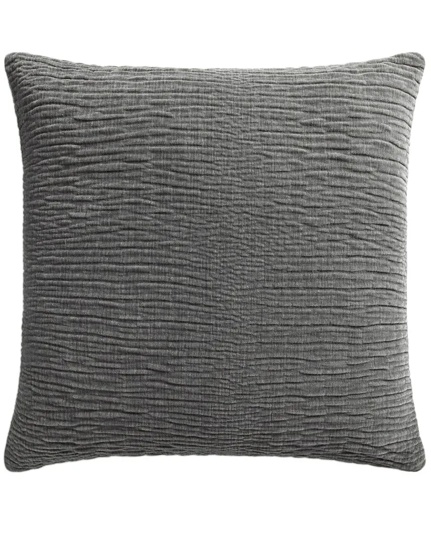 22in Square Throw Pillow with Cover - Grey, Polyester