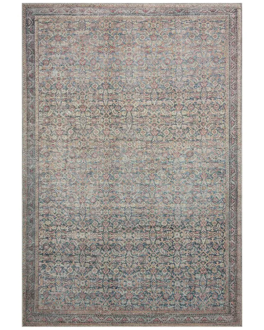 Adrian Traditional Rug - Denim, Polyester image