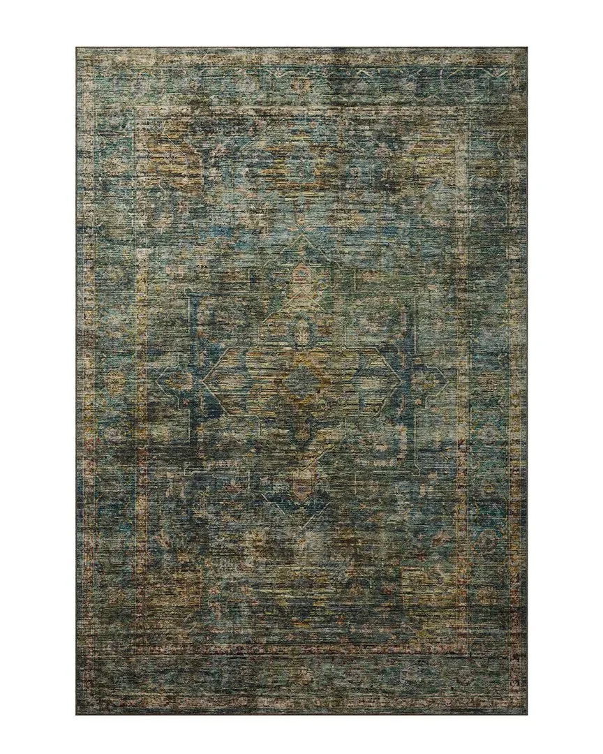 Anniston Washable Accent Rug - Blue, Polyester