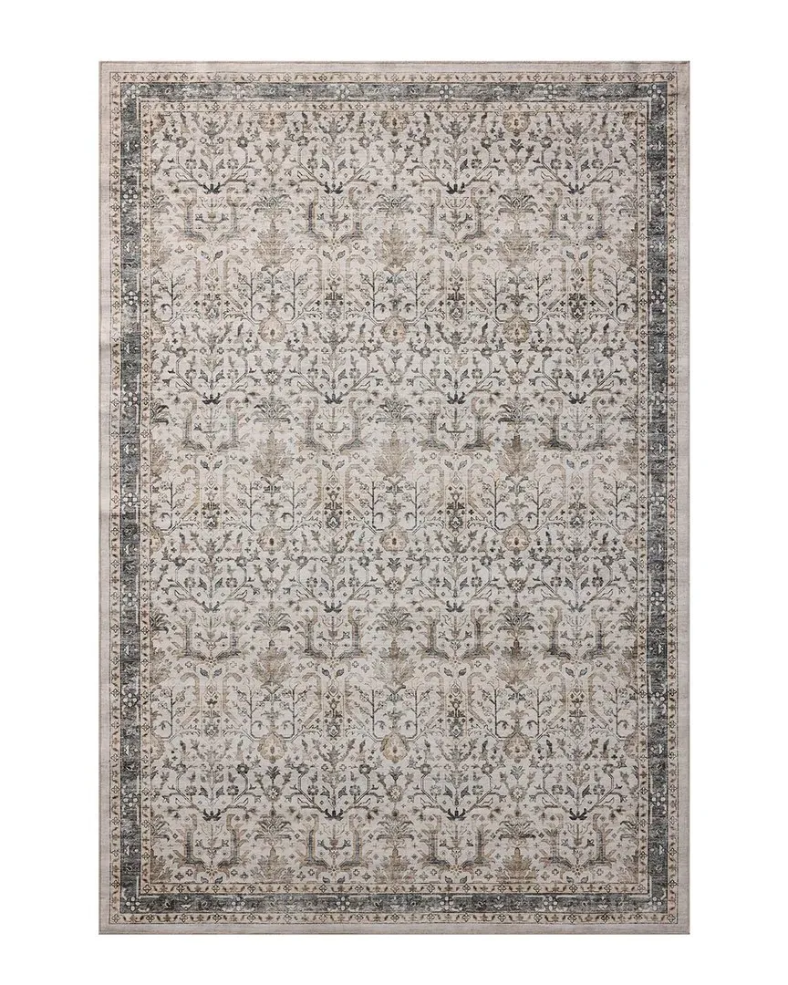 Anniston Washable Accent Rug - Ivory, Polyester