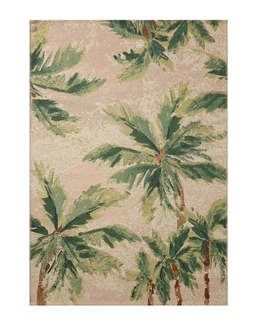 Botanical Indoor/Outdoor Accent Rug - Grey