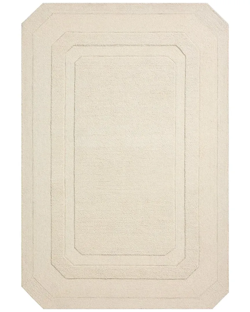 Clayton Wool Area Rug - Ivory image