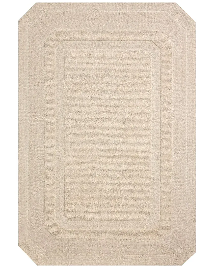 Clayton Wool Area Rug - Oatmeal