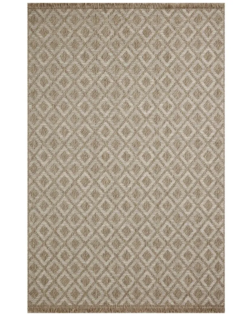 Dawn Indoor/Outdoor Accent Rug - Beige, Polypropylene