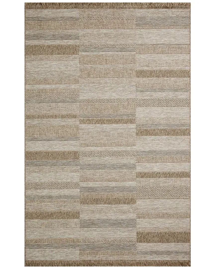 Dawn Indoor/Outdoor Accent Rug - Beige, Polypropylene