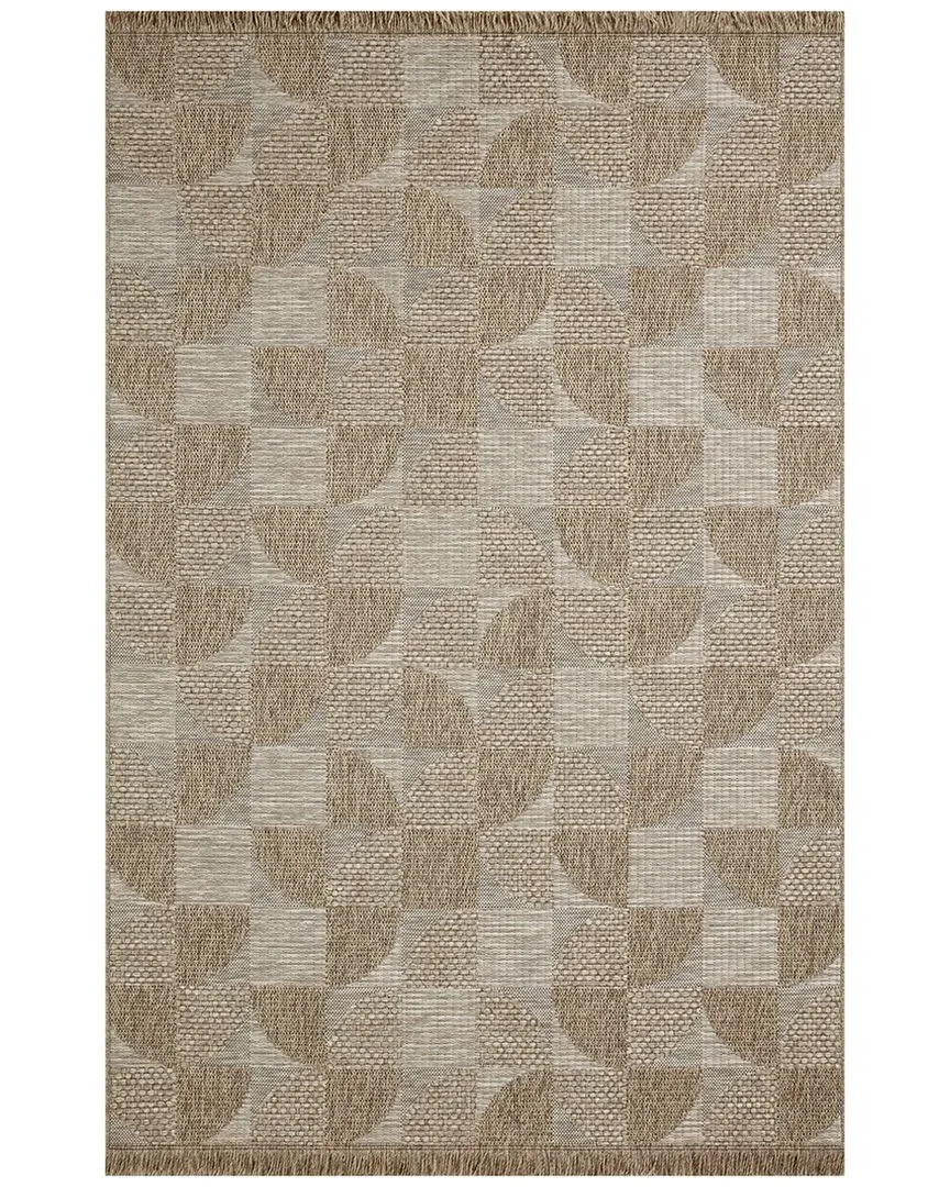 Dawn Indoor/Outdoor Accent Rug - Beige, Polypropylene