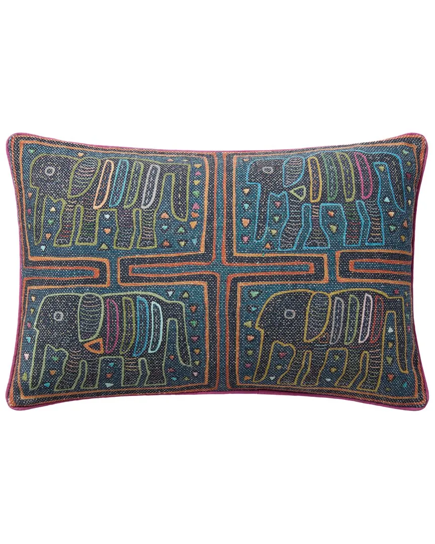 Decorative Pillow - Blue, Cotton
