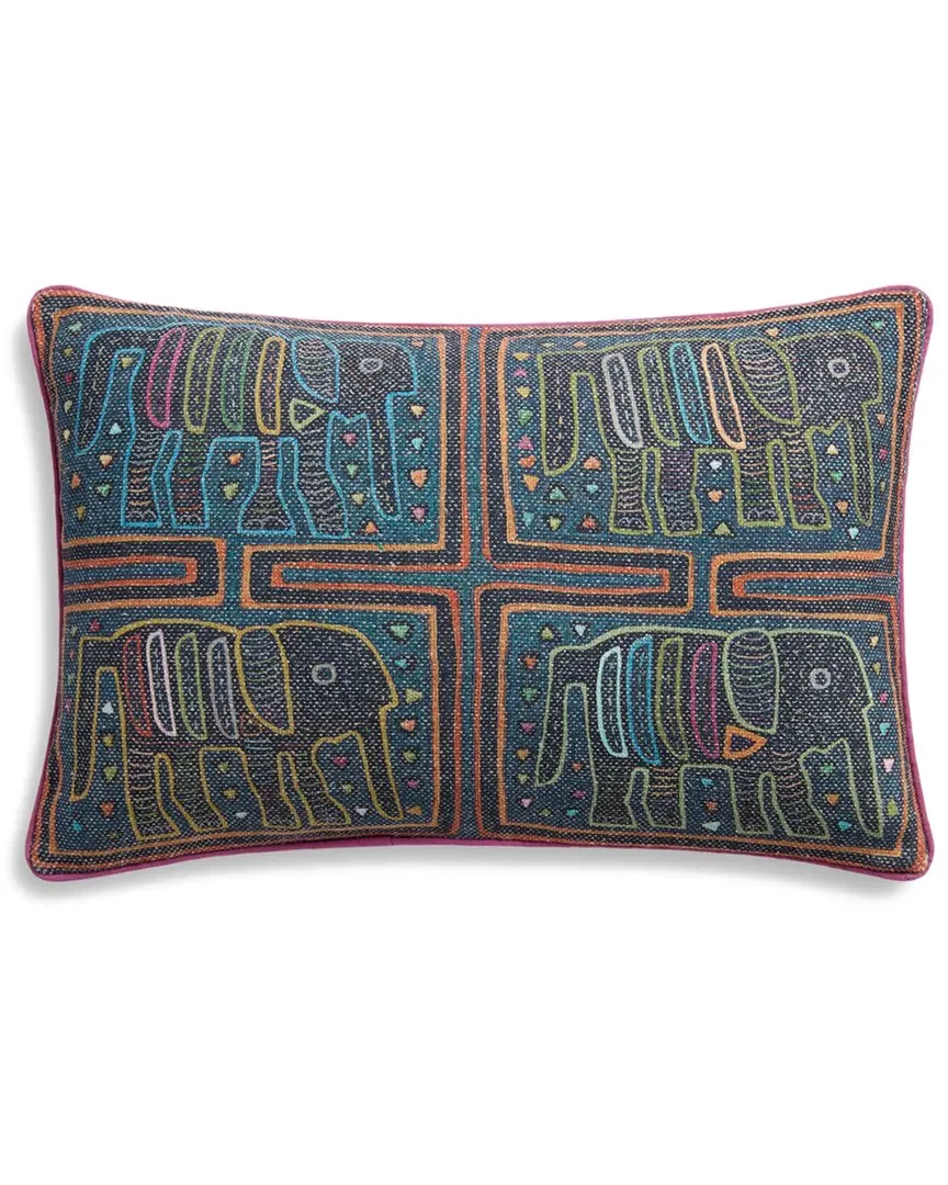Decorative Pillow - Blue, Cotton