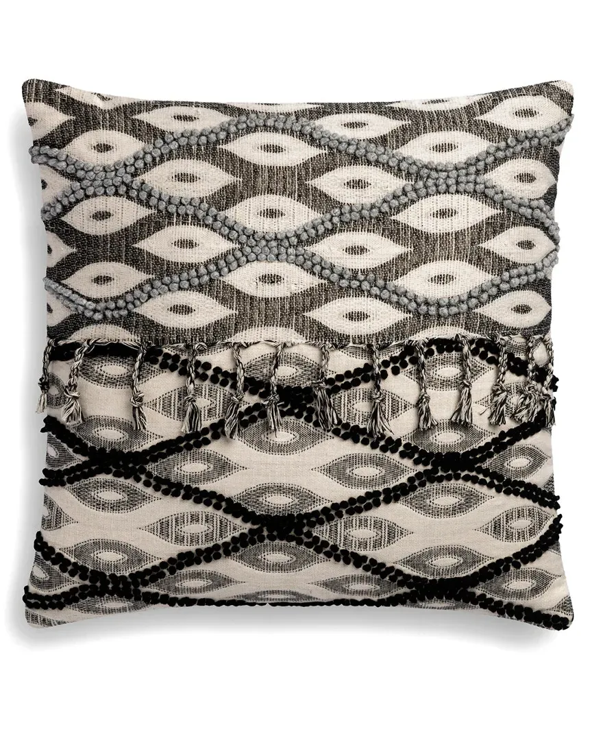 Decorative Throw Pillow - Black